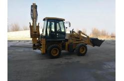 China Compact Structure Mini Tractor Backhoe Loader With Weichai Engine supplier