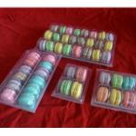 Custom design OEM macarons cakes chocolates plastic blister thermoforming vacuum clear transparent trays for sale