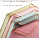 Waterproof 58*58cm Golden Edge Bouquets Flower Wrapping Paper for Florist Packaging for sale