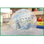 Promotional Inflatable Sports Games Gaint Body Zorb Ball 2.3x1.6m for sale