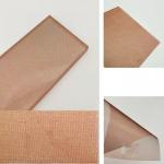Woven Fabric Mesh Laminated Glass Curtain Wall Red Color for sale