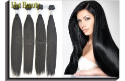 China Glossy Straight Unprocessed 12 14 Virgin Peruvian Hair Extensions For Adults supplier