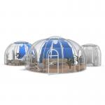 Snow Resistant Glamping Bubble Tent Diameter 6m Transparent Bubble Tent for sale