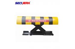 China High Strength Steel Manual Parking Lock , Parking Space Barrier Lead Acid Battery supplier