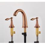 Under Counter ODM Double Handle Wash Basin Mixer for sale