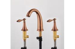 China Under Counter ODM Double Handle Wash Basin Mixer supplier