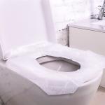 1ply PE Film Disposable Toilet Seat For Healthcare Hygienic for sale