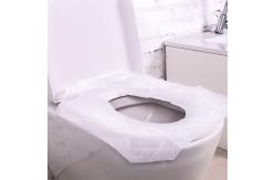 China 1/16 Fold White Portable Toilet Seat Covers Waterproof supplier