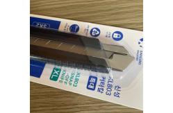 China Black 25mm Snap Off Utility Knife For Cutting Various Materials supplier