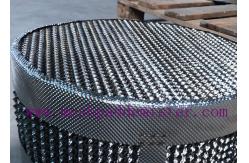 China Mass Transfer Media 400mm Diameter 1y Structured Tower Packing supplier
