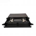 24 Cores Drawer Type Rack Mount Fiber Optic Cable Termination Box for sale