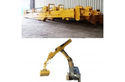 China Heavy Duty Telescopic Boom Excavator With Orange Peel Grapple supplier