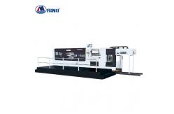China 1300mm Feeding Carton Box Die Cutting Machine With Stripping Unit supplier