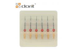 China Blue Heat Activation Rotary Dental Endo Files 25mm F2 Root Canal Treatment Files supplier