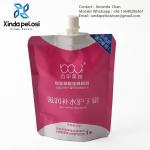 Custom Resealable Liquid Stand Up Pouches With Top Spout For Juice Drink Packaging for sale