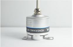 China Mini Through Shaft Encoder , Quadrature Shaft Encoder External Diameter 38mm supplier