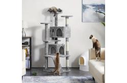 China Multilayer Cat Climbing Tower SISAL MDF Cat Scratching Poles Trees supplier
