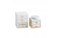 China Luxury Small White Cardboard Candle Boxes With Custom Logo Design supplier