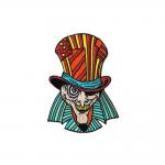 Multi Color Iron On Embroidered Patches , Die Cut Adhesive Clothing Patches for sale