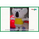 Moving Yellow And White Inflatable Mouse Inflatable Cartoon Characters For Advertising for sale