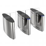 SS304 Face Recognition Sliding Gate Turnstile Passage Width 550mm