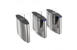 China SS304 Face Recognition Sliding Gate Turnstile Passage Width 550mm supplier