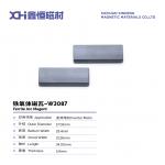 High Temperature Resistance Inverter Motor Segment Ferrite Arc Magnet W3087 for sale