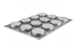China RK Bakeware China-Mackies Slicone Glazed Pecan Roll/Jumbo Muffin Pan supplier