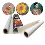 Wide Format Printing Polyester Canvas Rolls 280gsm Aqueous