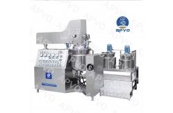 China 100L Hydraulic Lifting Vacuum Homogenizing Machine Cosmetic Cream Mixer Machine supplier
