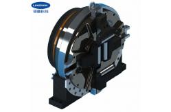 China Pipe Processing Machine Pneumatic Rotary Chuck 4 Jaw High Rotating Precision supplier