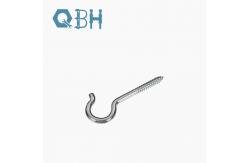 China Customized Stainless Steel Closed Eye Bolt / Eye Hook Bolt Zinc Plated Finish supplier