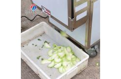 China 180KG Multifunctional vegetable cutting machine commercial leaf vegetable root slicing and sectioning machine supplier