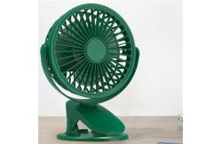 China Plastic Rechargeable Clip Fan Clip On Oscillating Fan Three Speed supplier