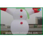 Custom Inflatable Holiday Decorations Inflatable Snowman With CE RoHS