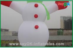 China Custom Inflatable Holiday Decorations Inflatable Snowman With CE RoHS supplier