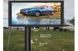 China High Brightness Outdoor Led Advertising Screen P10 Building Mounted HD Billboard supplier