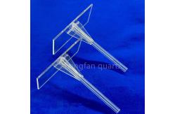 China High Temp Laboratory Quartz Glass Tripod Corrosion Resistant supplier