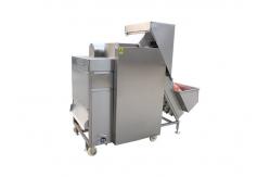 China Vegetable 1.0MPa 3000kg/H 3 Belts Onion Peeling Machine supplier