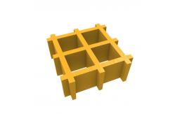 China Strong Thick Customized FRP Grating Panels Used In Harsh Condition supplier