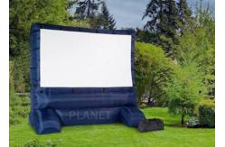 China Lightweight Inflatable Outdoor Projector Screen Fabric Material Apply To Home supplier