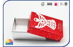China Silver Paper Cardboard Box Present Packaging Customized UV Print supplier