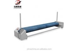China 2500mm Fabric Winding Machine , Material Roller Machine For Mattresses Quilting supplier