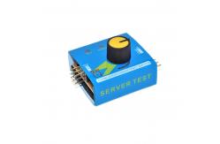 China Multi RC Digital ESC Servo Motor Tester 3CH Speed Controler , Blue supplier