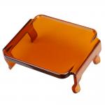 3.5 Inch Led Cube Light Covers Blue Amber for sale