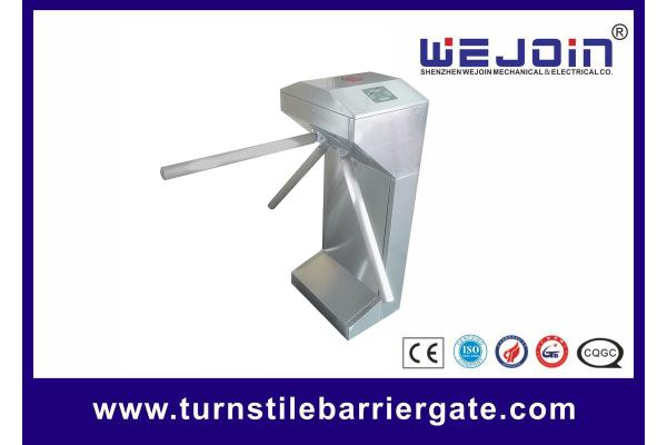 Automatic Entrance Access Control Turnstile Gate 304 Stainless Steel High Security