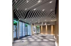 China Metal Ceiling Design Wave Baffles Acoustical Ceiling Baffles supplier