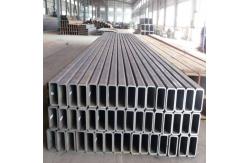 China Rectangular Black Hollow Section Q235 Square Metal Tube 12M RHS SHS supplier