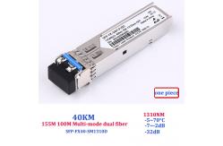 China 100M 155M Multimode Dual Fiber Optical Module Compatible With Huawei H3C Switch supplier