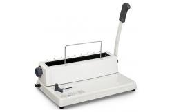China 8.47mm Pitch 4mm Hole Twin Wire Binding Machine For A4 Paper supplier